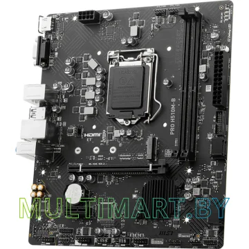 Материнская плата MSI PRO H510M-B картинка 2